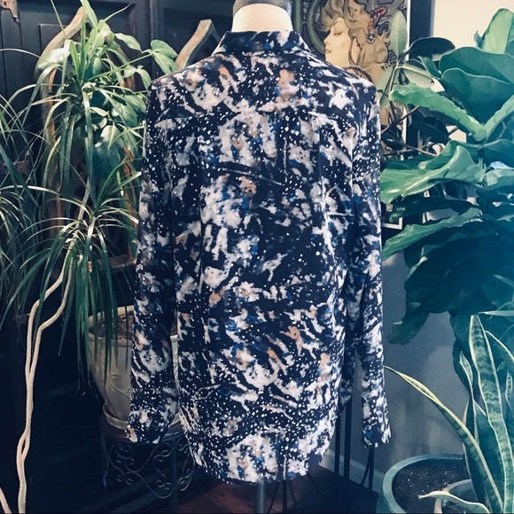 CAbi starry night chiffon Popover blouse - Picture 6 of 8